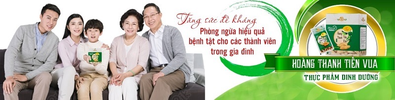 Bột dinh dưỡng hoàng thanh tốt cho cả gia đình
